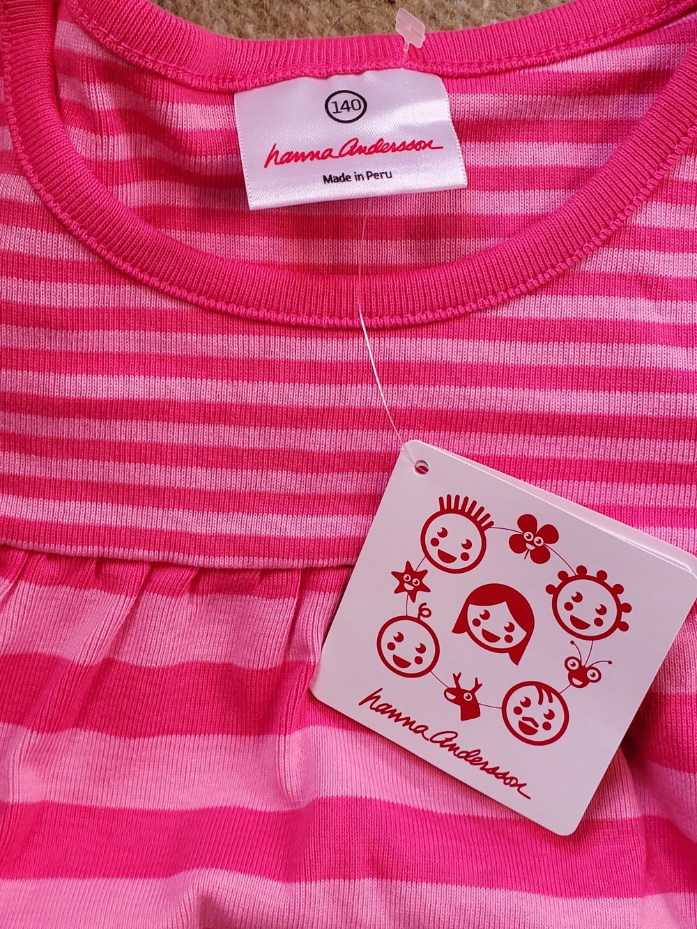 Hanna Andersson Girl's organic cotton outfit (140/10) - Picture 2 of 3